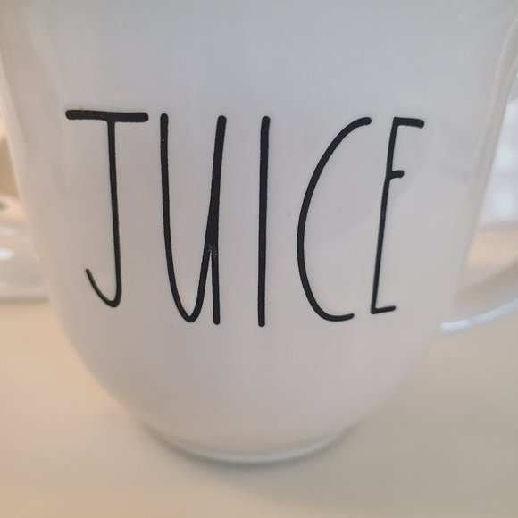 Rae Dunn JUICE Citrus Juicer Pitcher w/Removable Lid - White Ceramic Magenta - Picture 8 of 8